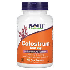NOW Foods, Colostrum, 500 mg, 120 Veg Capsules - Image 8