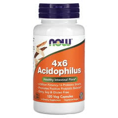 NOW Foods, 4x6 Acidophilus, 120 Veg Capsules - Image 8