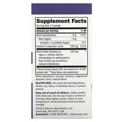 Nature's Way, Sambucus Elderberry, Original Lozenges, 30 Lozenges - Image 5