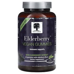 New Nordic, Elderberry Vegan Gummies, 60 Gummies - Image 3