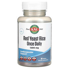 KAL, Red Yeast Rice, 1,200 mg, 60 Tablets - Image 3