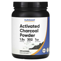 Nutricost, Activated Charcoal Powder, Unflavored, 16 oz (454 g) - Image 3