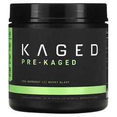 Kaged, PRE-KAGED, Pre-Workout, Berry Blast, 1.29 lb (584 g) - Image 3