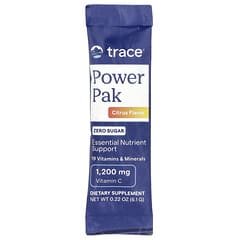 Trace, Power Pak, Zero Sugar, Citrus, 30 Stick Packets, 0.22 oz (6.1 g) Each - Image 3