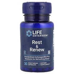 Life Extension, Rest & Renew, 30 Vegetarian Capsules - Image 3