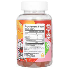 Phytoral, Kids, Fiber Gummies, Orange & Mixed Berry, 60 Gummies - Image 2