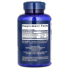 Life Extension, Calcium Citrate with Vitamin D, 200 Capsules - Image 4