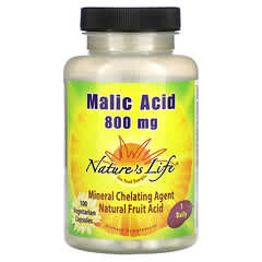 Nature's Life, Malic Acid , 800 mg, 100 Vegetarian Capsules - Image 3