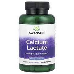Swanson, Calcium Lactate, 100 mg , 100 Capsules - Image 3