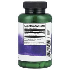 Swanson, Calcium Lactate, 100 mg , 100 Capsules - Image 4