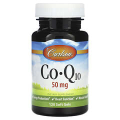 Carlson, CoQ10, 50 mg, 120 Softgels - Image 3