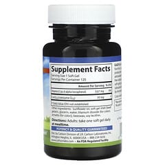 Carlson, CoQ10, 50 mg, 120 Softgels - Image 4