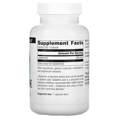 Source Naturals, L-Glutamine, 500 mg, 100 Capsules - Image 2