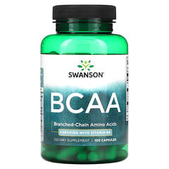 Swanson, BCAA, 100 Capsules - Image 3