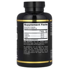 California Gold Nutrition, Sport, Micronized BCAA, Branched Chain Amino Acids, 500 mg, 240 Veggie Capsules (250 mg per Capsule) - Image 2