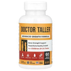 NuBest, Doctor Taller™, Advanced Growth Formula, Children 8+ & Teens, 60 Vegan Capsules - Image 3
