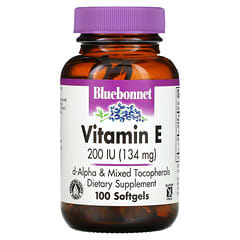Bluebonnet Nutrition, Vitamin E, 200 IU (134 mg), 100 Softgels - Image 3