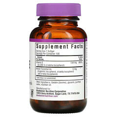 Bluebonnet Nutrition, Vitamin E, 200 IU (134 mg), 100 Softgels - Image 4