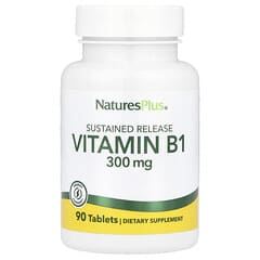 NaturesPlus, Vitamin B1, 300 mg, 90 Tablets