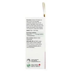 Jamieson Vitamins, Vitamin D3 Drops, 1,000 IU, 11.4 ml - Image 2
