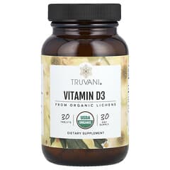 Truvani, Vitamin D3, 50 mcg (2,000 IU), 30 Tablets - Image 3