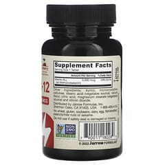 Jarrow Formulas, Vegan Methyl B-12, Maximum Strength, Cherry, 5,000 mcg, 90 Chewable Tablets - Image 2