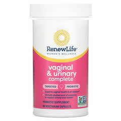 Renew Life, Women's Wellness, Vaginal & Urinary Complete, 60 Vegetarian Capsules - Image 6
