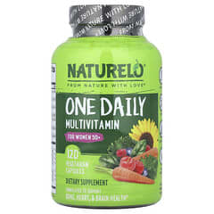 NATURELO, One Daily Multivitamin, For Women 50+, 120 Vegetarian Capsules - Image 3