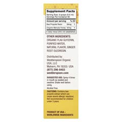 Wedderspoon, Manuka Honey & Propolis Throat Spray, Lemon Ginger, MGO 400+, 1 fl oz (30 ml) - Image 6