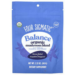 Four Sigmatic, Balance, Organic Mushroom Blend, Caffeine Free, 2.12 oz (60 g)