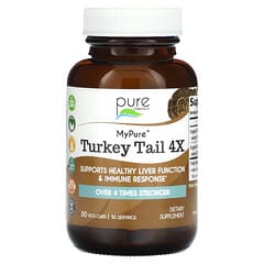 Pure Essence, MyPure, Turkey Tail 4X, 30 Vegi-Caps - Image 3