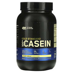 Optimum Nutrition, Gold Standard® 100% Casein, Creamy Vanilla, 1.81 lb (825 g)