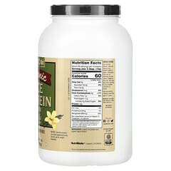 NutriBiotic, Organic Rice Protein Powder, Vanilla, 3 lb (1.36 kg) - Image 4