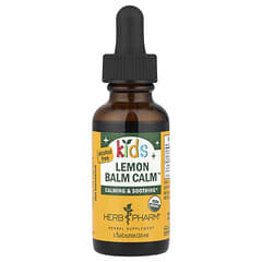 Herb Pharm, Kids Lemon Balm Calm™, Alcohol Free, 213 mg, 1 fl oz (30 ml) - Image 3