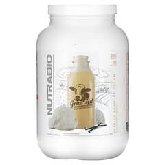 NutraBio, Grass Fed Whey Protein Isolate, Vanilla Bean Ice Cream, 2 lb (907 g) - Image 3