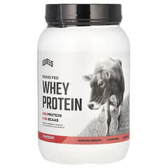 Levels, Grass Fed Whey Protein Powder, Strawberry, 2 lb (907 g) - Image 3