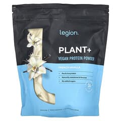 Legion Athletics, Plant+, Vegan Protein Powder, French Vanilla, 1.48 lbs (672.8 g) - Image 3