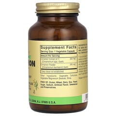 Solgar, Full Potency Herbs, Cinnamon, 100 Vegetable Capsules - Image 4