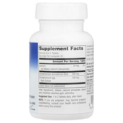 Planetary Herbals, Full Spectrum™ Cinnamon Extract, 400 mg, 60 Tablets (200 mg per Tablet) - Image 2