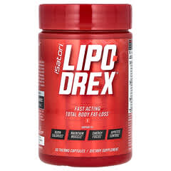 Isatori, Lipo-Drex, Maximum Strength, 60 Thermo Capsules - Image 3