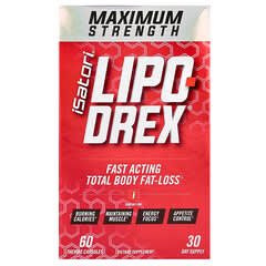 Isatori, Lipo-Drex, Maximum Strength, 60 Thermo Capsules - Image 4