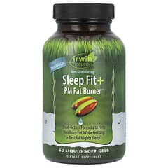 Irwin Naturals, Sleep Fit + PM Fat Burner, 60 Liquid Softgels - Image 3