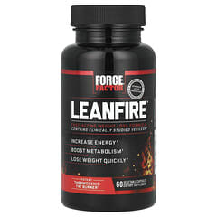 Force Factor, LeanFire®, 60 Vegetable Capsules - Image 3
