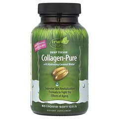 Irwin Naturals, Deep Tissue Collagen-Pure®, 80 Liquid Soft-Gels - Image 3