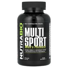 NutraBio, MultiSport Men's Formula, 120 Capsules - Image 3