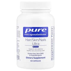 Pure Encapsulations, Hair/Skin/Nails Ultra, 60 Capsules - Image 3