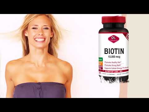 Olympian Labs, Biotin, Maximum Strength, 10,000 mcg, 60 Tablets - Image 6