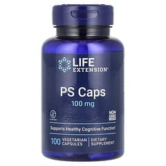 Life Extension, PS Caps, 100 mg, 100 Vegetarian Capsules - Image 3