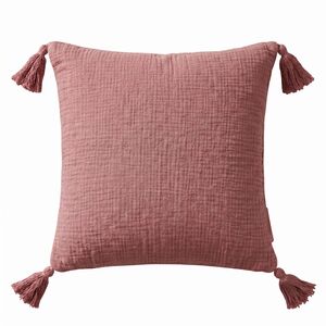 Pure Handmade Cotton Muslin Cushion with Cover (45 cm x 45cm)