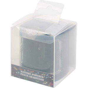 Battery-Operated Pencil Sharpener - Black